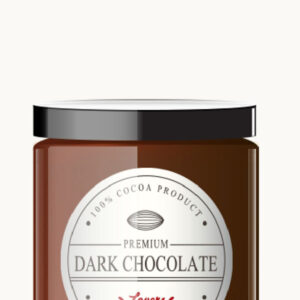 Jar of dark chocolate - Image 4